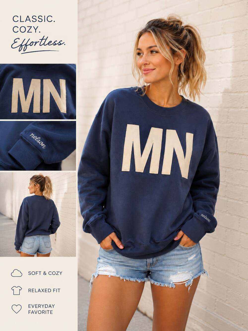 State of Mine Women's Big Timer MN State Crewneck Sweatshirt